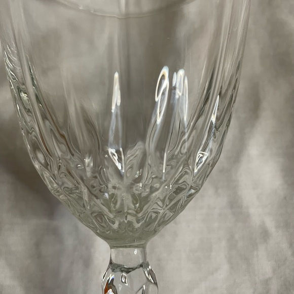 Cristal d'Arques Durand Diamant Water Wine Goblets Glasses (Set Of 2) - Picture 3 of 7